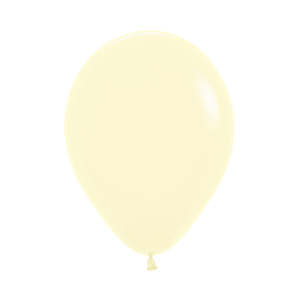 Pick A Bunch: 30cm/12" Latex Matte Pastel YELLOW 18 pack #710620