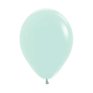 30cm/12" Latex Matte Pastel GREEN 18 pack #710630