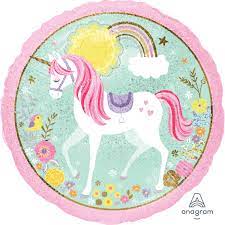 Unicorn Magical 1: 18" Foil BELIEVE IN UNICORNS #36852