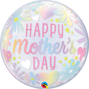 22" Bubble Floral Pastel Mother's Day #98325