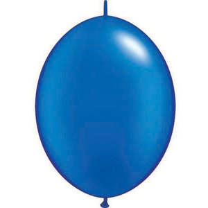 15cm Quick Link Pearl Sapphire Qualatex Quick Link Balloons #90477 - Pack of 50