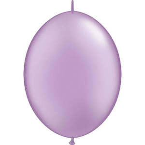 30cm Quick Link Pearl Lavender Qualatex Quick Link Balloons #65337 - Pack of 50