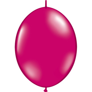 30cm Quick Link Jewel Magenta Qualatex Quick Link Balloons #65366 - Pack of 50