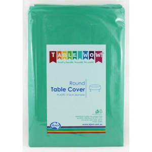 Tablecover FOREST GREEN Round 213cm #AP388228