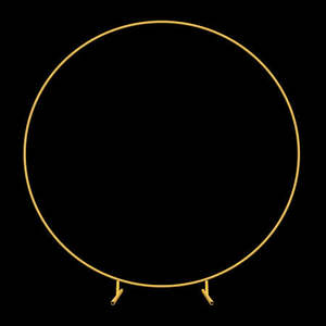 1.2m ARCH Circle Frame GOLD PMARCH-GO