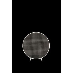 1m Circle Balloon FRAME with Mesh - White #B458-1