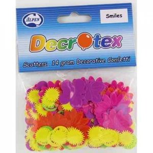 New Colours: Scatters 14g Pack SMILES Neon Mixed #AP108354