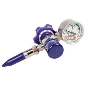 Conwin Balloon Regulators: Balloon Gas Regulator with GAUGE #BGAGBOC - Each
