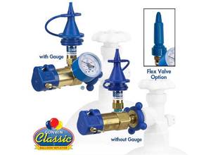 Conwin Balloon Regulators: Classic Inflator WITHOUT Gauge & with Flex/Tilt Valve #16134 - Each