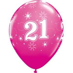 28cm Round Wild Berry 21 Sparkle-A-Round #44922 - Pack of 25