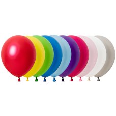 12cm/5" Latex Occasions METALLIC Assorted bag of 50 #202960