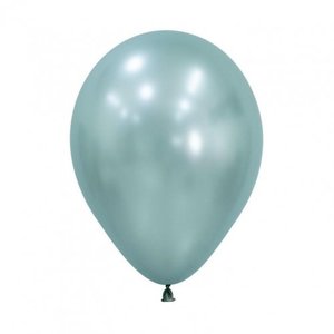12cm Pearl Metallic: 12cm/5" Latex SILK Cool Mint 50 bag #AP206261