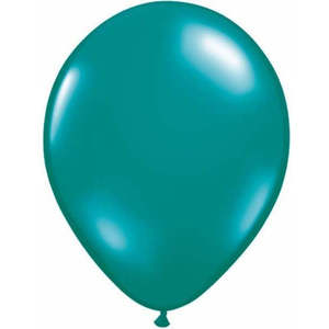 28cm Round Jewel Teal Qualatex Plain Latex #43753 - Pack of 100