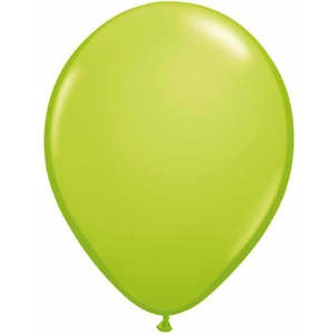28cm Round Lime Green Qualatex Plain Latex #73309 - Pack of 25