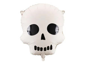 28cm Solid Colour Assortments: 36cm x 41cm Shape Foil SKULL #FSFB304 - Each (Pkgd.)