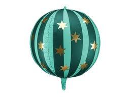 28cm Solid Colour Assortments: 75cm Foil Balloon STARRY Ball GREEN Balloon #243-012 Party Deco