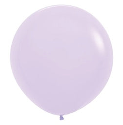 90cm Fashion Latex: 90cm Matte Pastel LILAC FS 1 per pack #7091650