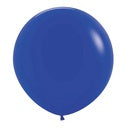 90cm Fashion Latex: 90cm Round Fashion ROYAL BLUE Plain Latex #7091112- Each