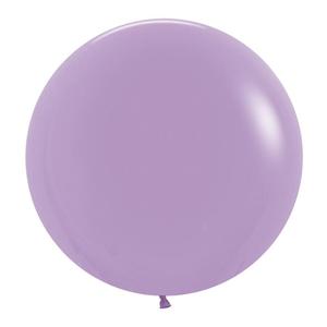 90cm Round Fashion LILAC Plain Latex #7091050- Each