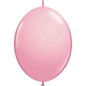 Quick Links Standard Latex: 30cm Quick Link Pink Qualatex Quick Link Balloons #65222 - Pack of 50