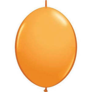 Quick Links Standard Latex: 30cm Quick Link Orange Qualatex Quick Link Balloons #65221 - Pack of 50