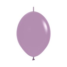 12" 30cm Latex LINKING Balloons Pastel LAVENDER #223127 - Pack of 50