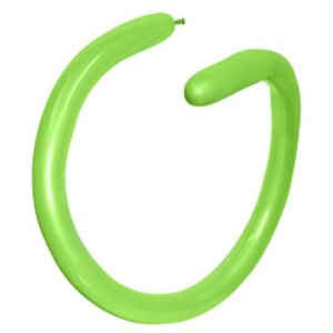 260q Assorted Latex: 260T Sempertex Fashion LIME GREEN Plain Modelling Latex #20002798 - Pack of 100