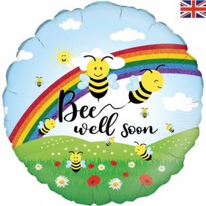 18" Foil Bee WELL Soon #229844