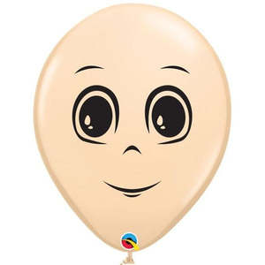 40cm Round Blush Masculine Face #49884 - Pack of 50