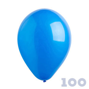 Foil Shapes Rose Gold: Party Basics 12" 30cm Standard Bright Royal Blue 100 bag PB173100