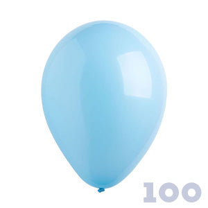 Party Basics 12" 30cm Standard Powder Blue 100 bag PB170100