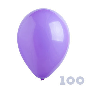 Party Basics 12" 30cm Standard Purple 100 bag PB163100