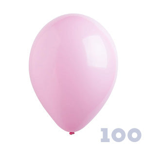 Party Basics 12" 30cm Standard Pink 100 bag PB143100