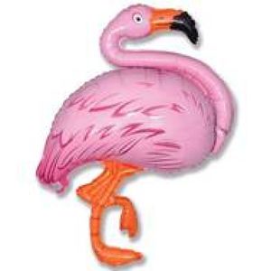 Tropical: Shape Foil Pink Flamingo 127cm #901682 - Each (UN Pkgd.)