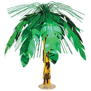 Tropical: 18" Palm Tree Cascade Centrepiece #B50556