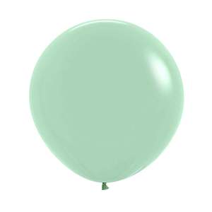 60cm Sempertex Latex: 24" Latex Pastel Dusk GREEN TEA 3bg #20019370