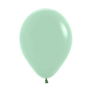 12cm Latex Sempertex Pastel DUSK GREEN TEA 50 Bag #20019356