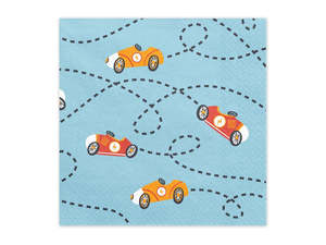 PD Napkins RACING CARS 33x33cm 12pk  SP33-96