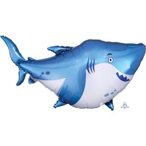 Sharks: 101cm Foil Shape Ocean Buddies SHARK #33774