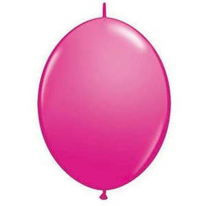 15cm Quick Link Wild Berry Qualatex Quick Link Balloons #90199 - Pack of 50
