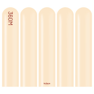 360 Kalisan Standard BLUSH Plain Modelling Latex #10323392 - Pack of 50
