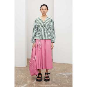 Tops: SCULPTURED WRAP TOP