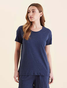 Jada Organic Cotton Knit Tee: Jada Organic Cotton Knit Tee