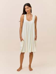 Kate Modal Soft Pleat Front Nightie