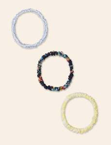 Scrunchie 3 Pack (Layla, Sabrina Stripe, Gingham Butter)