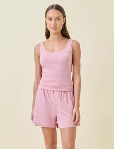 Pia Collection: Pia Singlet and Boxer Short PJ Set