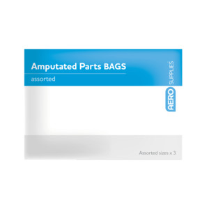 Outdoor Adventure Kits And: Amputated Parts Bag Assorted Sizes x3