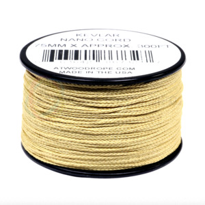 Atwood Kevlar 0.75mm Nano Cord - Yellow