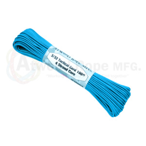 2 4mm Tactical 275lbs Paracord: Atwood Paracord 275 - Blue - 2.4mm 4 Strand