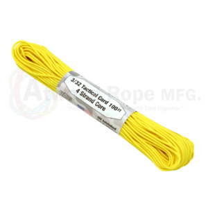 2 4mm Tactical 275lbs Paracord: Atwood Paracord 275 - 2.4mm - Yellow